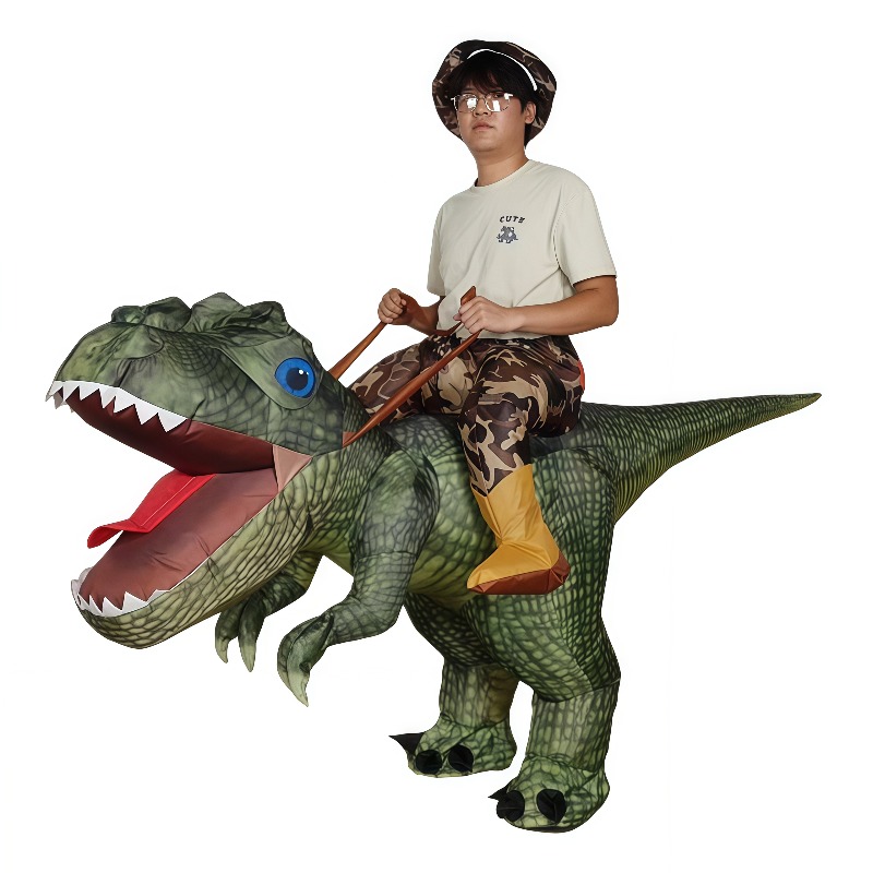 Inflatable Dinosaur Costume Adult - Kostum dinosaurus tiup, kostum dinosaurus yang