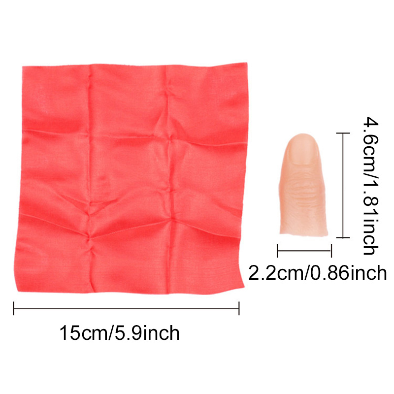 5/15PCS Set Trik Sulap Ujung J - Thumb Tip Magic Trick Set ulasan dan harga