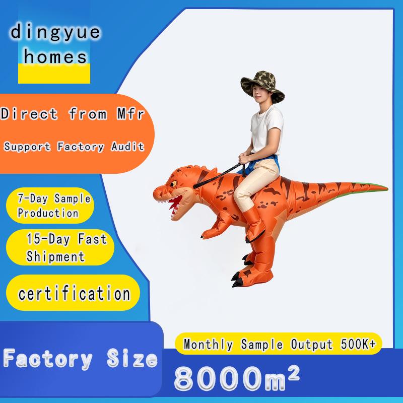 Kostum T-Rex yang Bisa Dipompa - Costumes ulasan dan harga