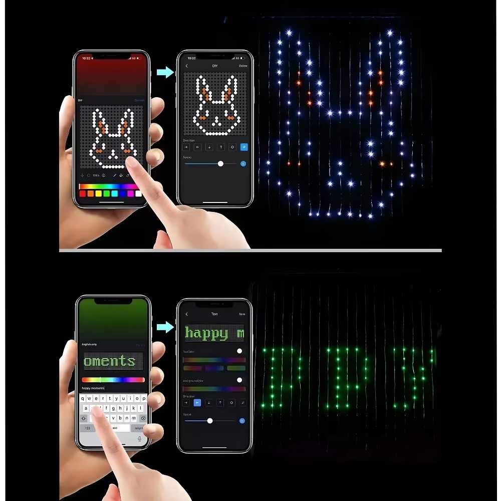 Set Lampu Hias Berbentuk Jarin - Novelty Gifts ulasan dan harga