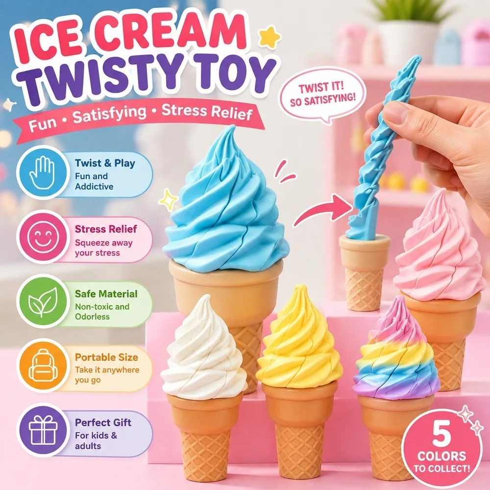 Mainan Prank Berbentuk Es Krim - Prank Toys ulasan dan harga