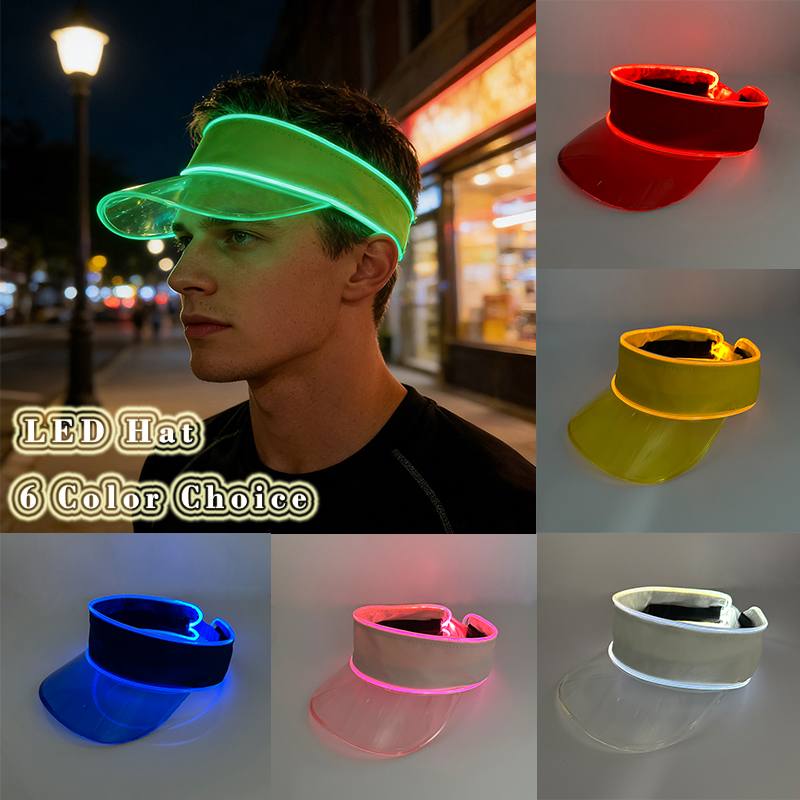 Topi Pelindung Matahari Musim  - Glow In The Dark Party Glasses ulasan dan harga