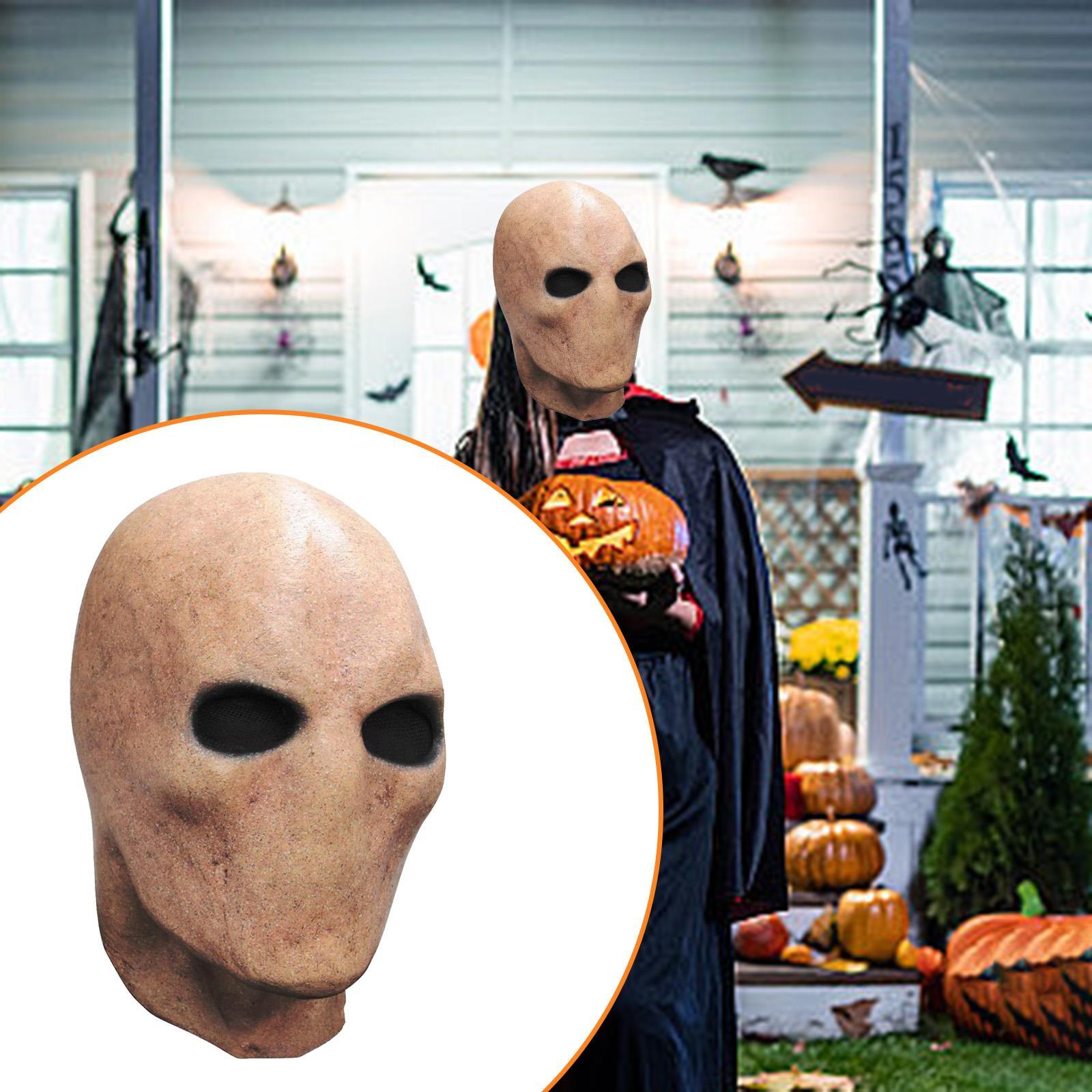 Topeng Alien Halloween, Bahan  - Latex Alien Mask Realistic ulasan dan harga