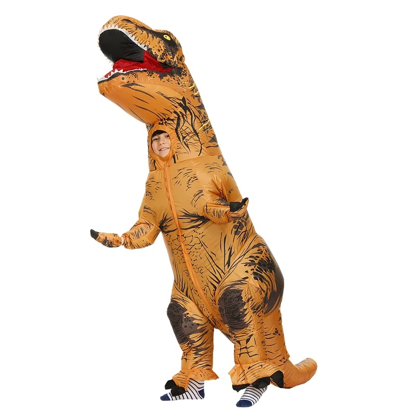 Kostum Dinosaurus Tiup untuk D - Inflatable Dinosaur Costume Adult ulasan dan harga